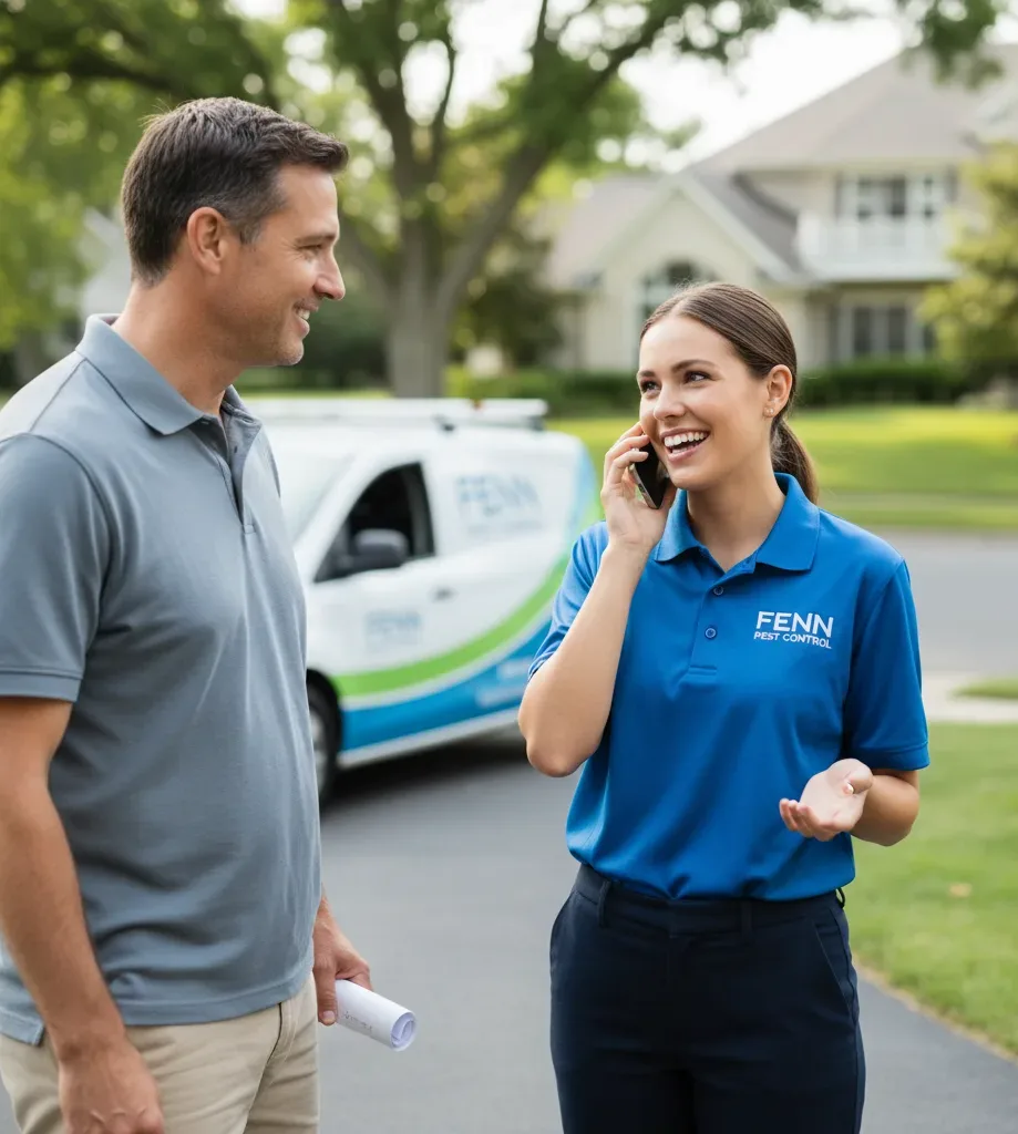 Fenn Pest Control customer support in North Pole